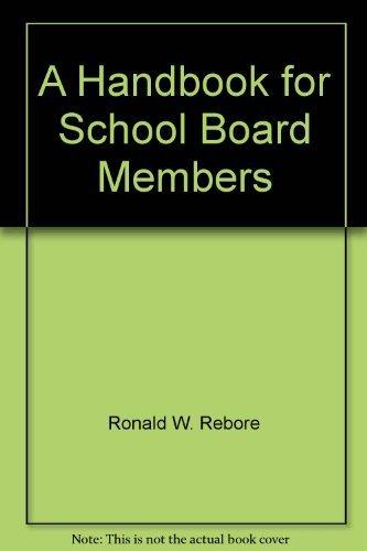 Book A Handbook For School Board Members free