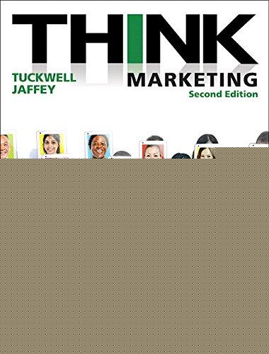 Book Think Marketing Second Candian Edition free