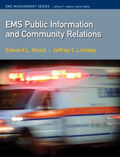 Book EMS Public Information and Community Relations free