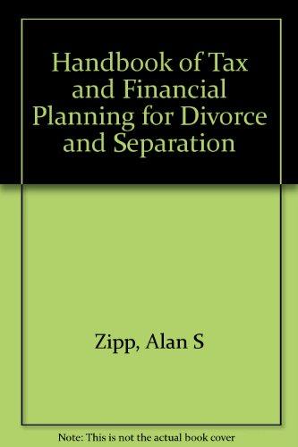 Book Handbook of Tax and Financial Planning for Divorce and Separation free