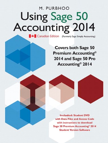 Book Using Sage 50, 2014 Version free