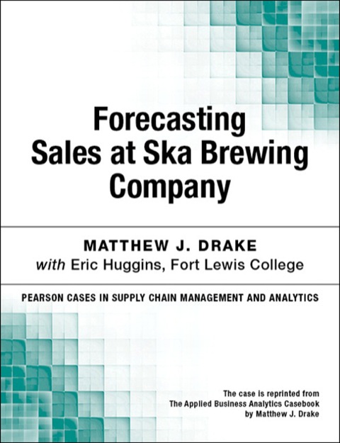 Book Forecasting Sales at Ska Brewing Company free