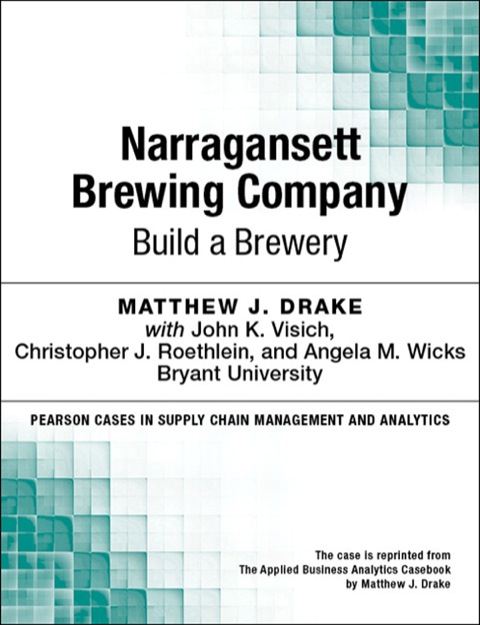 Book Narragansett Brewing Company: Build a Brewery free