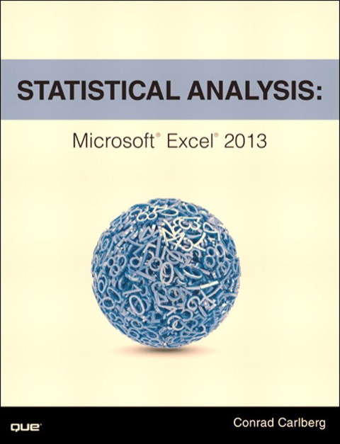 Book Statistical Analysis: Microsoft Excel 2013 free