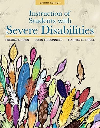 Book Instruction of Students with Severe Disabilities, Loose-Leaf Version (8th Edition) free