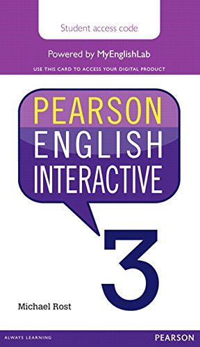 Book Pearson English Interactive 3 (Access Code Card) free