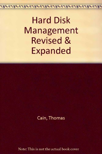 Book Hard Disk Management/for IBM Pc, Ps/2, and Compatible Systems free