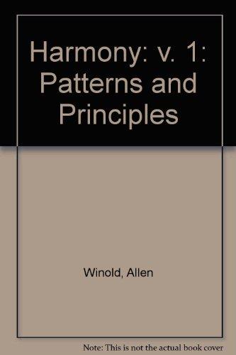 Book Harmony: Patterns And Principles Vol. 1 free