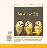 Book Listen to This, Books a la Carte Edition Plus MyLab Music with eText -- Access Card Package (3rd Edition) free