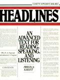 Book Headlines: An Advanced Text for Reading, Speaking and Listening free