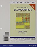 Book Introduction to Econometrics, Update, Student Value Edition Plus NEW MyLab Economics with Pearson eText -- Access Card Package free