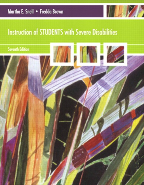 Book Instruction of Students with Severe Disabilities free