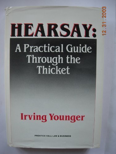 Book Hearsay: A Practical Guide Through the Thicket free