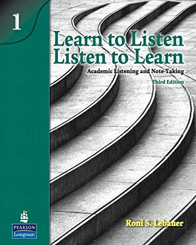Book Learn to Listen, Listen to Learn 1 Student Book with Streaming Video Access Code Card free