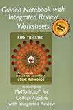 Book Guided Notebook with Integrated Review Worksheets for College Algebra free