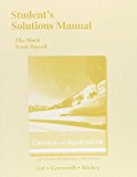 Book Student's Solutions Manual for Calculus with Applications and Calculus with Applications, Brief Version free