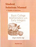 Book Student Solutions Manual for Basic College Mathematics with Early Integers free