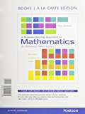 Book A Problem Solving Approach to Mathematics for Elementary School Teachers, Books a la Carte Edition plus NEW MyLab Math with Pearson eText -- Access Card Package free