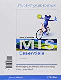 Book MIS Essentials, Student Value Edition Plus MyItLab with Pearson eText -- Access Card Package4 (4th Edition) free