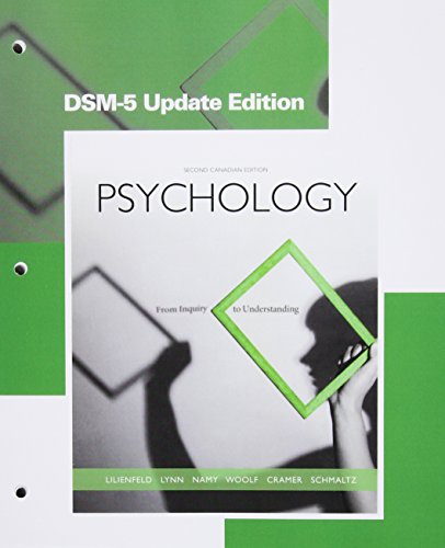 Book Psychology: From Inquiry to Understanding, Second Canadian Edition, DSM-5 Update Edition, Loose Leaf Version (2nd Edition) free