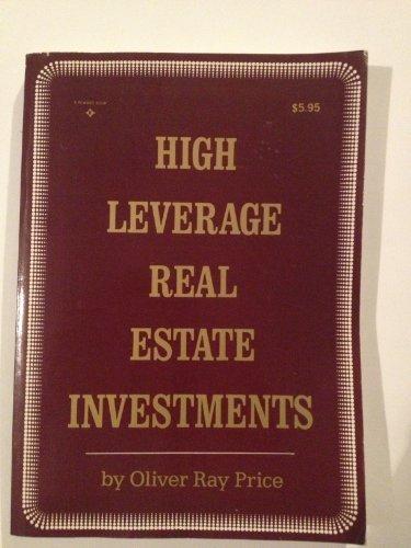 Book High Leverage Real Estate Investments free