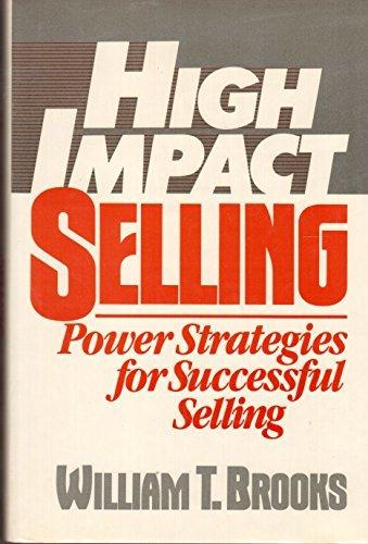 Book High Impact Selling: Power Strategies for Successful Selling free