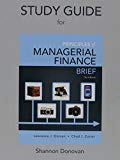 Book Study Guide for Prinicples of Managerial Finance, Brief free