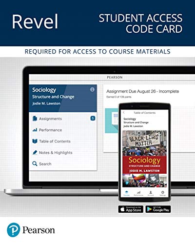 Book Revel for Sociology: Structure and Change -- Access Card free