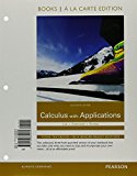 Book Calculus With Applications, Books a la Carte Plus MyLab Math Package free