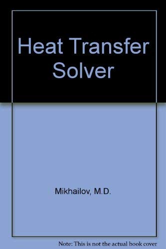 Book Heat Transfer Solver/Book and Disk free