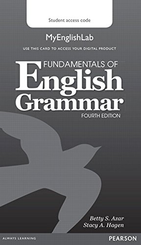 Book Fundamentals of English Grammar Mylab English (Access Code Card) (My English Lab) free