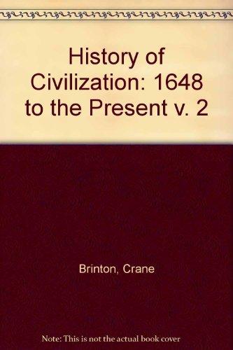 Book History Of Civilization: 1648 To The Present V. 2 free