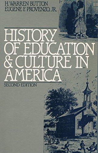 Book History of Education and Culture in America free