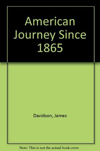 Book American Journey Since 1865 free