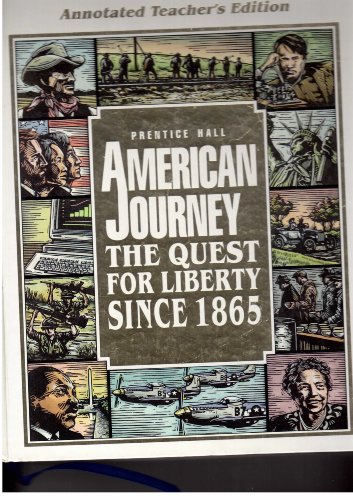 Book American Journey The Quest For Liberty Since 1865 Teacher's Edition free