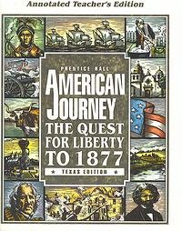 Book American Journey: The Quest For Liberty To 1877 Annotated Teacher's Edition free
