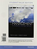 Book Strategic Management: A Competitive Advantage Approach, Concepts & Cases, Student Value Edition Plus 2014 MyManagementLab with Pearson eText -- Access Card Package (15th Edition) free