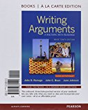 Book Writing Arguments: A Rhetoric with Readings, Brief Edition, Books a la Carte Plus MyWritingLab with eText - Access Card Package (10th Edition) free