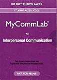 Book NEW MyLab Communication for Interpersonal Communication -- Valuepack Access Card free