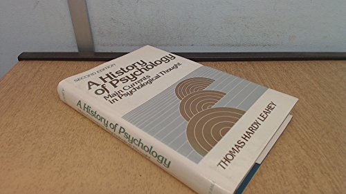 Book A history of psychology: Main currents in psychological thought free