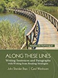 Book Along These Lines: Writing Sentences and Paragraphs with Writing from Reading Strategies Plus MyLab Writing with Pearson eText -- Access Card Package free
