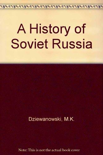 Book A history of Soviet Russia free