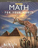 Book Math for Your World - Annotated Teacher's Edition free