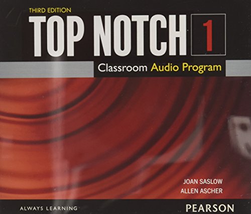 Book TOP NOTCH 1 3/E CLASS AUDIO CD free