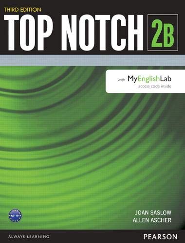 Book Top Notch 2 Student Book Split B with MyLab English free