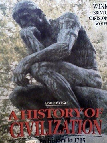 Book A History of Civilization: Prehistory to 1715 free