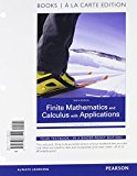 Book Finite Mathematics and Calculus with Applications Books a la Carte Plus MyLab Math Package free
