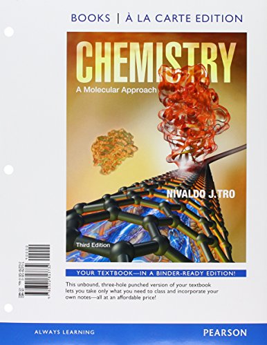 Book Chemistry: A Molecular Approach, Books a la Carte Edition and Student Solutions Manual forText (3rd Edition) free