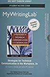 Book Mywritinglab With Pearson Etext -- Standalone Access Card -- For Strategies For Technical Communication In The Workplace (2nd Edition) free