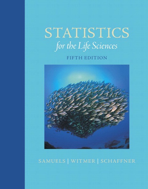 Book Statistics for the Life Sciences free